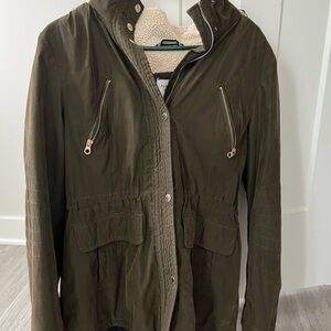 Nautica Dark Olive Utility Jacket